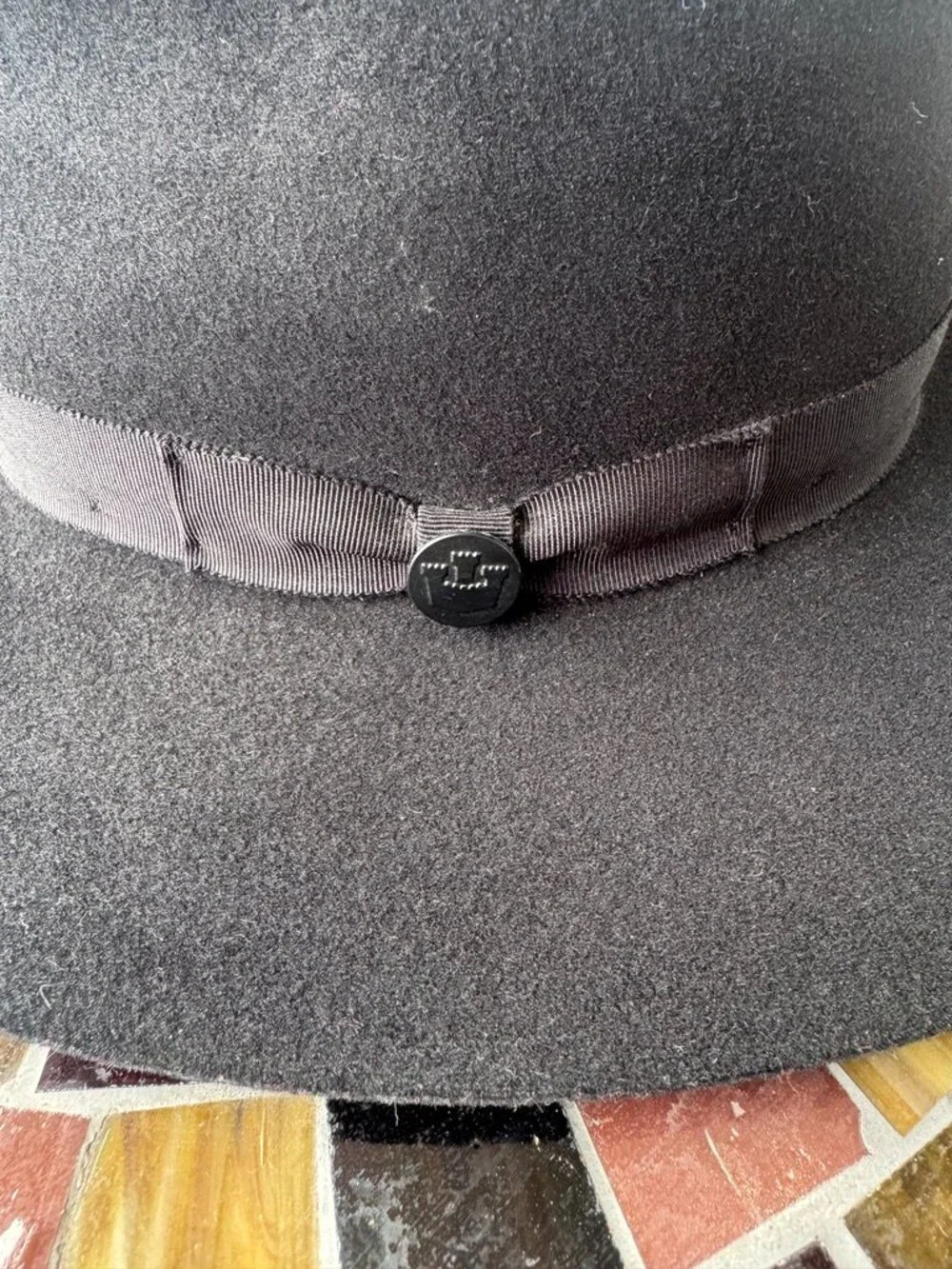 Goorin Bros BLACK FEDORA HAT Classic Style - Picture 3 of 5